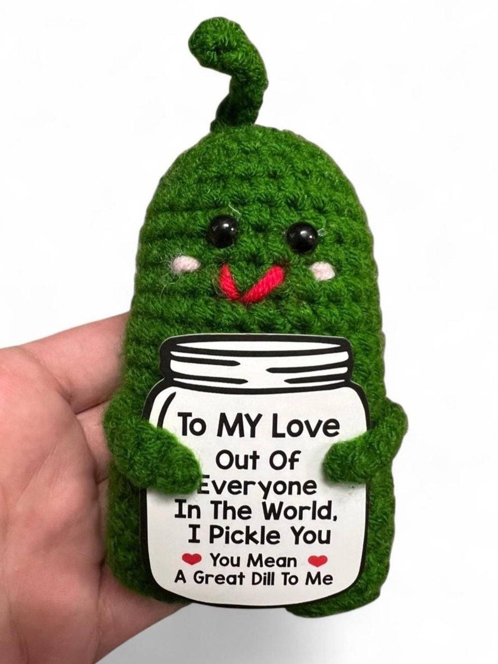 Love Dill Pickle Crochet Cutie